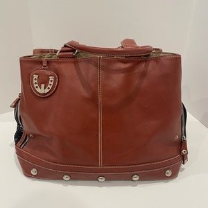 Emre NY Leather Pet Carrier